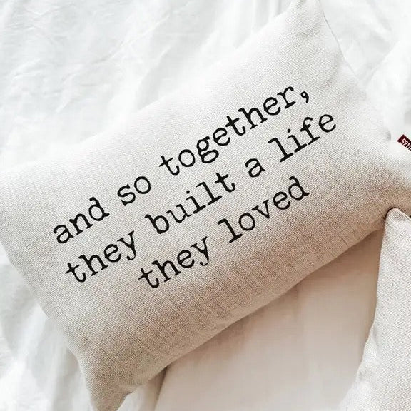 Lumbar Throw Pillow
