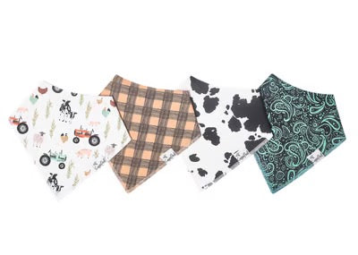 Baby Bandana Bibs by Copper Pearl