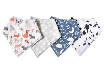 Baby Bandana Bibs by Copper Pearl