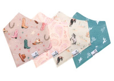 Baby Bandana Bibs by Copper Pearl