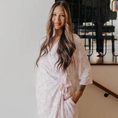 Women's Everyday Wrap Robe by Copper Pearl