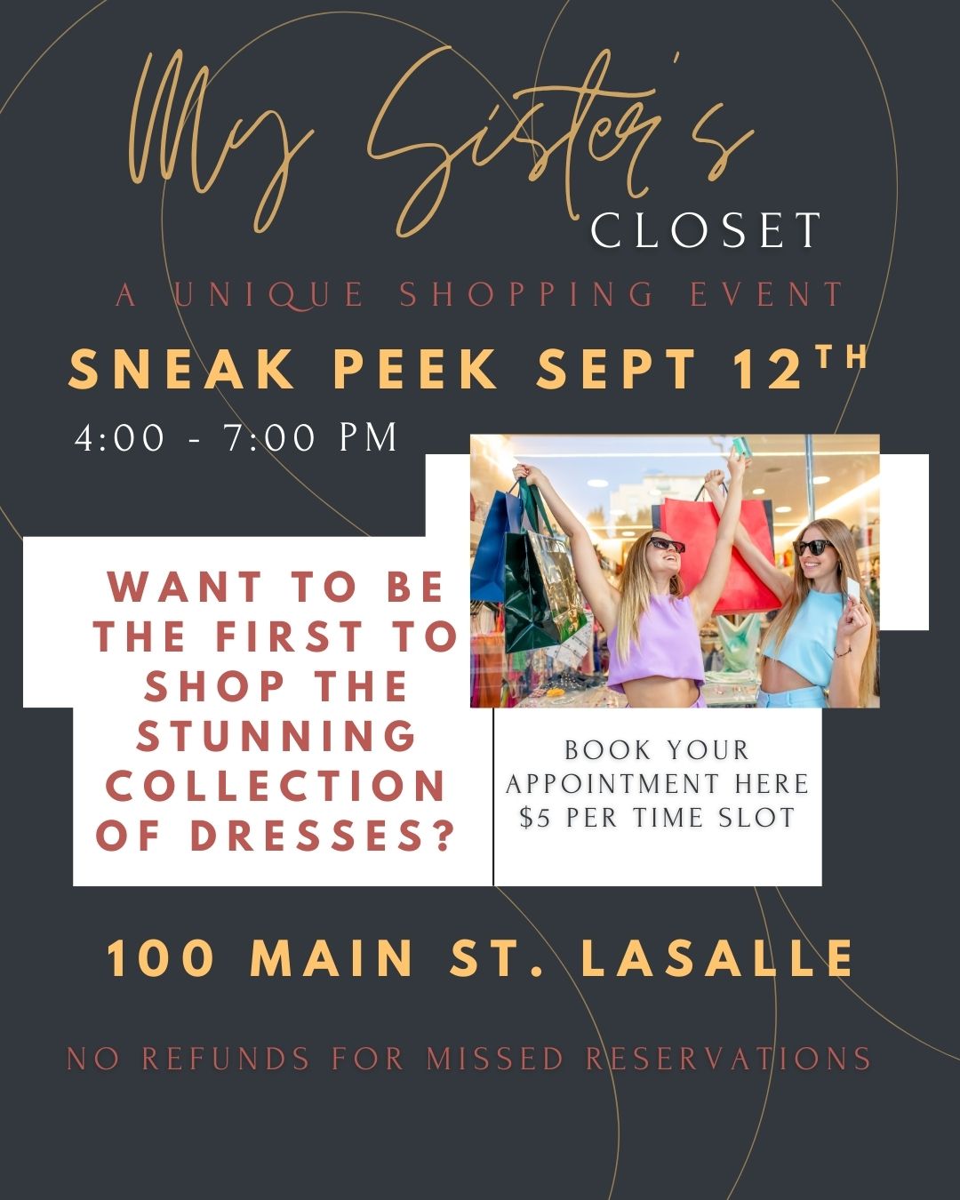 My Sister's Closet VIP Appointment
